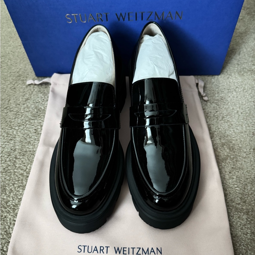 Stuart Weitzman Black loafers